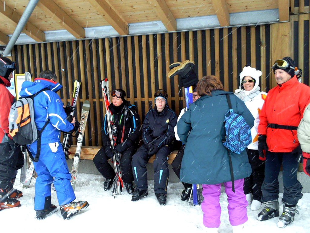 L'Attente....du Skibus